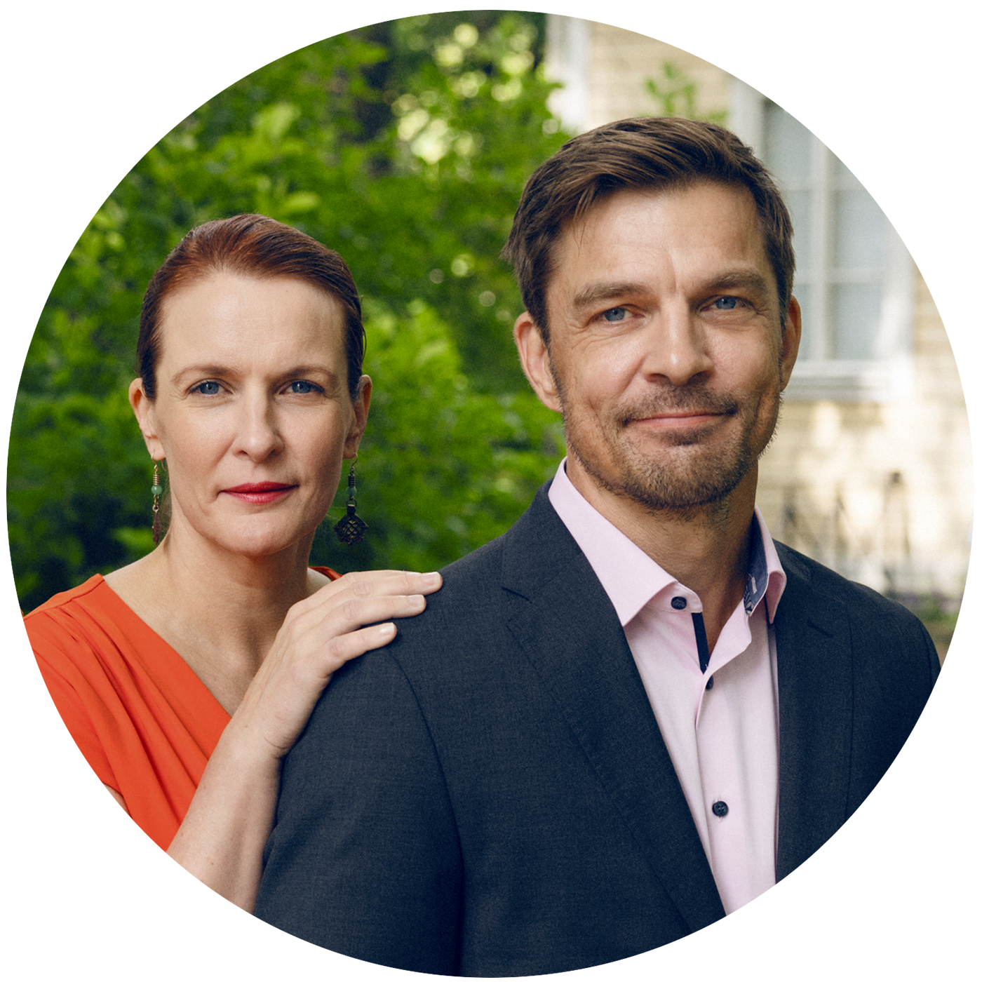 Tiina Kristoffersson ja V. M. Toivonen