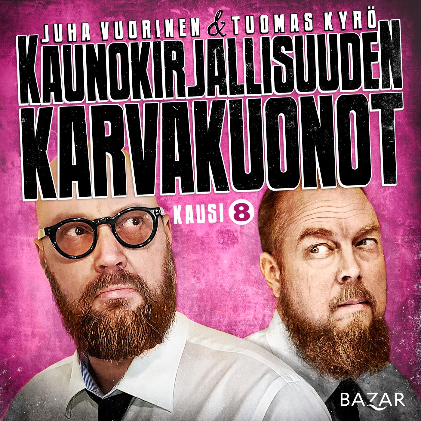 Kaunokirjallisuuden karvakuonot K8